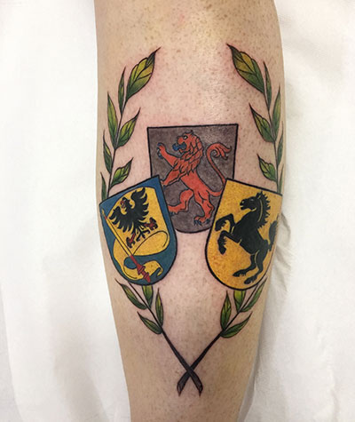 Wappen Tattoo