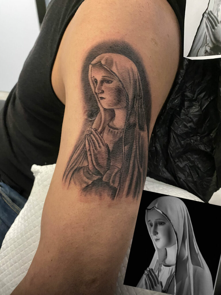 Jungfrauen Tattoo