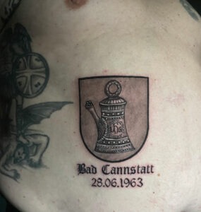 Wappen Bad Cannstatt Tattoo