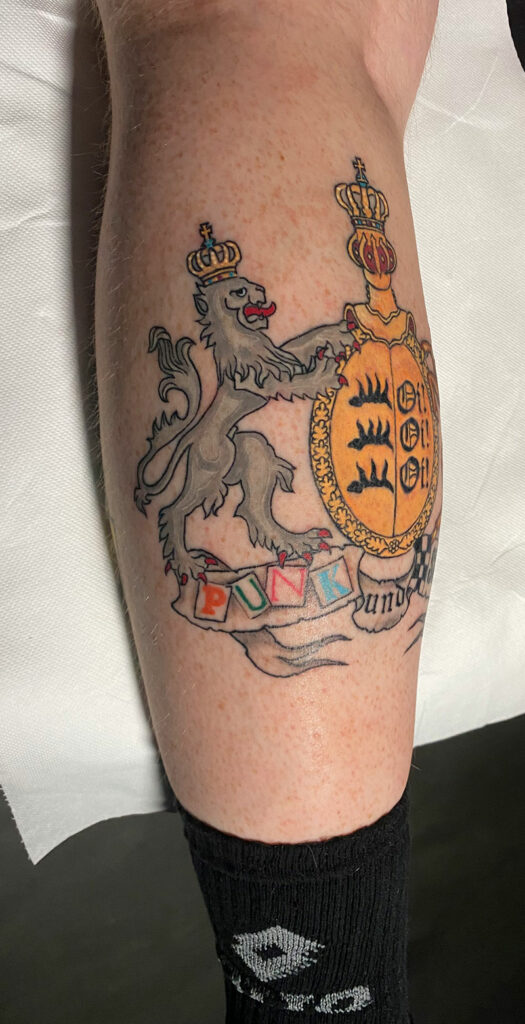 Wappen Württemberg Punkt Tattoo